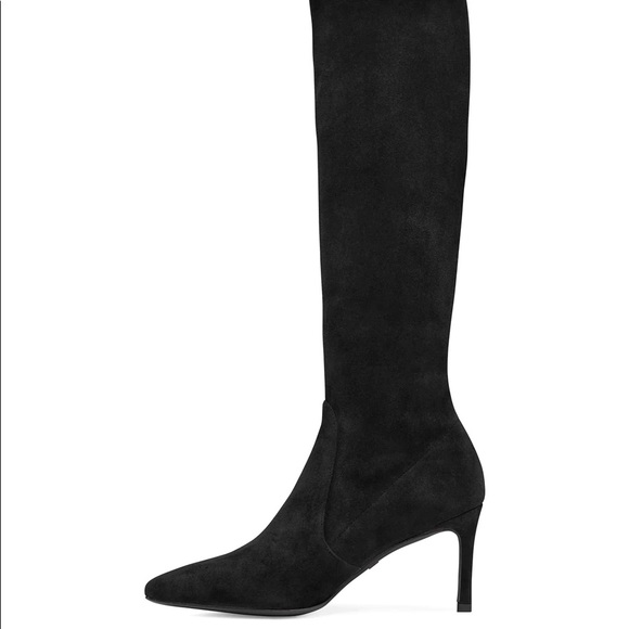 Stuart Weitzman Knee-High Crepe Boots - Picture 7 of 7